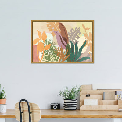Lush Forest II by Asia Jensen Framed Canvas Wall Art Print