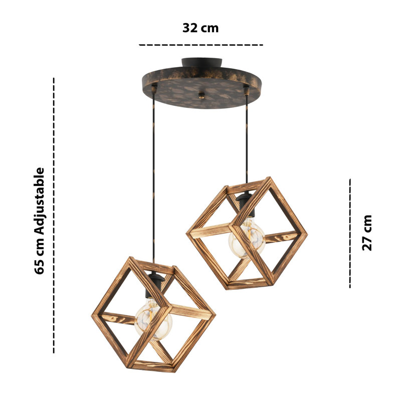Lustre, Rétro, Deux lumières