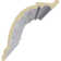 Échantillon - Moulure couronnée Endurathane Harvest Cove, H 8 5/8 po x P 8 1/8 po x F 11 3/4 po x L 12 po (répétition de 13 po)
