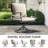 Merlene Swivel Rocker Outdoor Patio Dining Armchair Set With Side Table