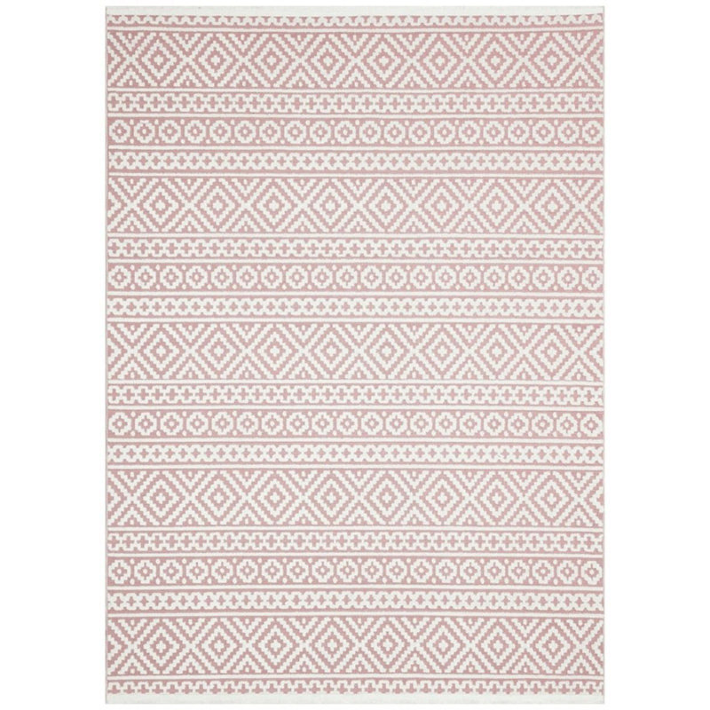Hademar Geometric Recycled P.E.T Indoor / Outdoor Area Rug, Rectangle 190 x 290cm