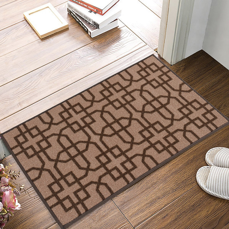 Fostoria Geometric Area Rug, Rectangle 67 x 120 cm