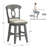 Fortville Swivel Upholstered Counter Stool-46231648-32553700