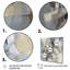Beige et gris, Créature sans limite III - peinture abstraite, art mural-88535108-88535111