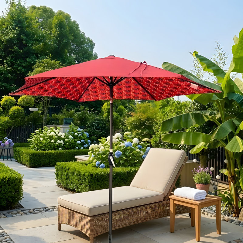 Parasol 9 pi 9 pi , Rouge