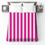 Pink White Stripes Bedding Stripes Bedspread Pattern-125167631