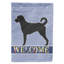 Polyester 2 côtés 40 x 28 po welcome drapeau maison-73943319