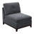 Chenille Fabric Modular Sectional 9Pc Set Living Room Furniture Corner Sectional Couch 3X Corner Wedge 4X Armless Chairs And 2X Ottomans Tufted Back Exposed Wooden Base-1739323230
