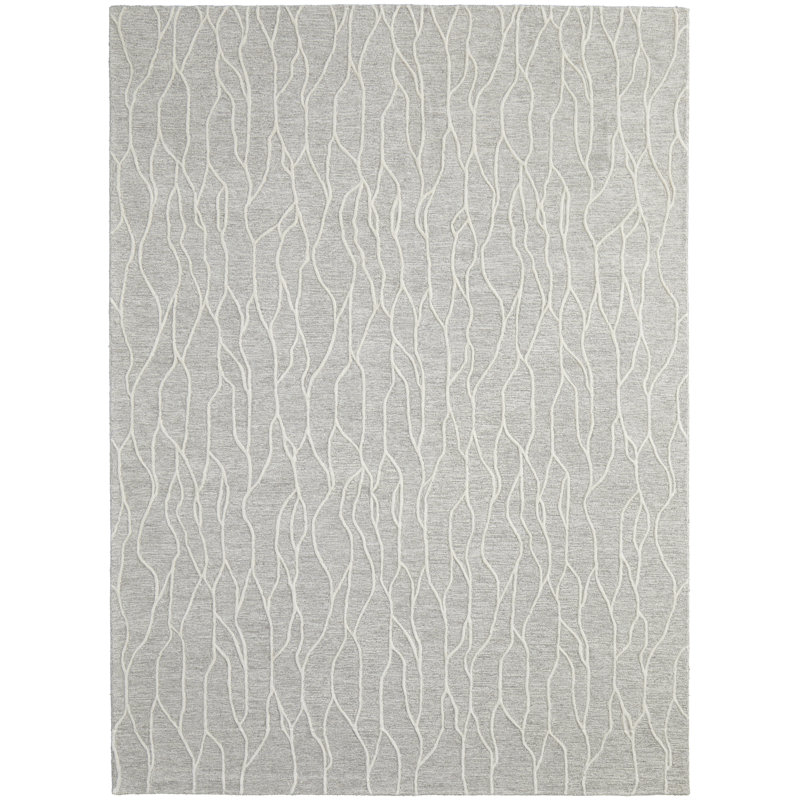Tapis en laine Kellisha, Rectangle de 5 pi x 8 pi