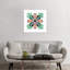 Art Deco Flower by Elisabeth Fredriksson - Print on Canvas-1647698659-1672232543