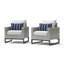 Fauteuil club d'extérieur 2 pièces Identik Sunbrella-100524669-100524674