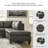 Lucita 2 - Piece Leather Sectional