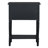Narrow Console Table, Slim Sofa Table With Three Storage Drawers And Bottom Shelf-1195579765