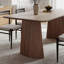 Ensembles de table de salle à manger de style moderne crème-103007559