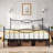 Bed Frame With Headboard,metal Platform Bed Frame Mattress Foundation With Footboard-765760068-752890906