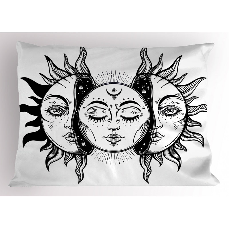 Sun Polyester Sham Set, Twin