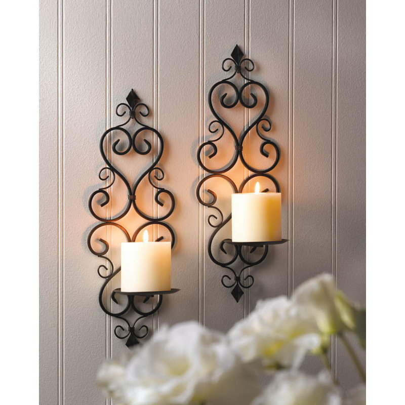 Applique murale FLEUR-DE-LIS DUO