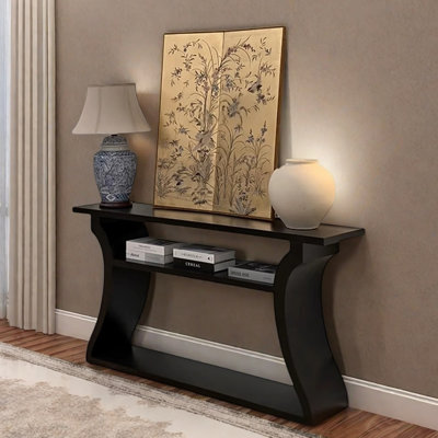 Black Hallway Console