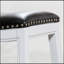 Tabouret de comptoir 24 po, siège en cuir-970975448-970975269