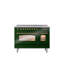 Cuisinière à induction 48 pouces avec 6 éléments à induction ILVE Nostalgie II Series (porte en verre)-805947473