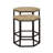 Natural And Black 2-Piece Nesting Table