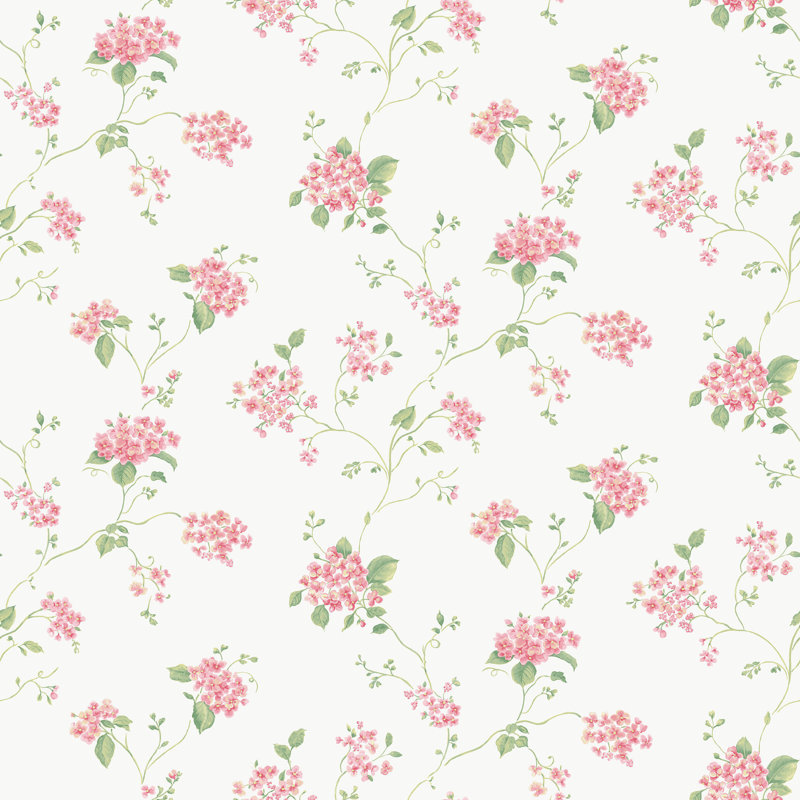 Galerie Miniatures 3 Pink Floral Wallpaper