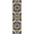 Bleu/Jaune/Gris