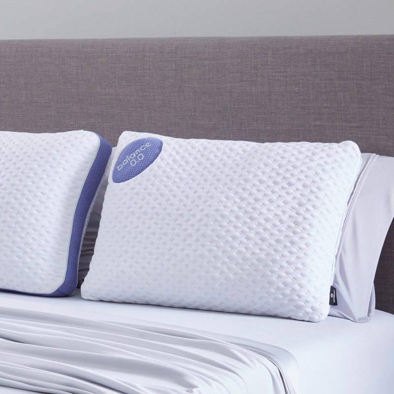 White Medium Hybrid Hypoallergenic Performance Pillow