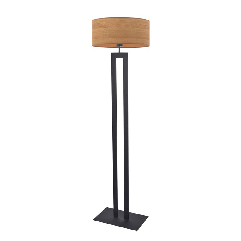 Bismilla 162cm Traditional Floor Lamp, Black, Brown