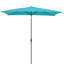 Parasol rectangulaire de 6,5 x 10 pi avec manivelle, inclinaison et toile résistante aux rayons UV pour la piscine, la cour et le patio (sans base)-1878680913