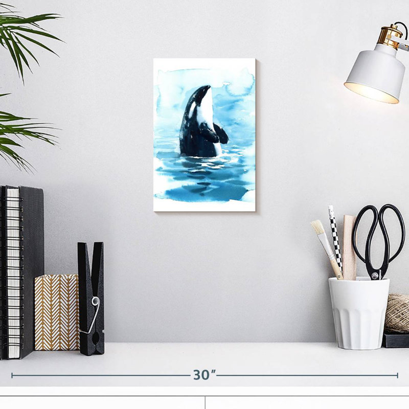 Brampt Ocean Surface Orca, 12" H x 8" W