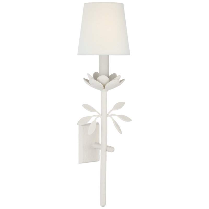 Clementine 1 - Light Candle Wall Light, Antique Gold Leaf