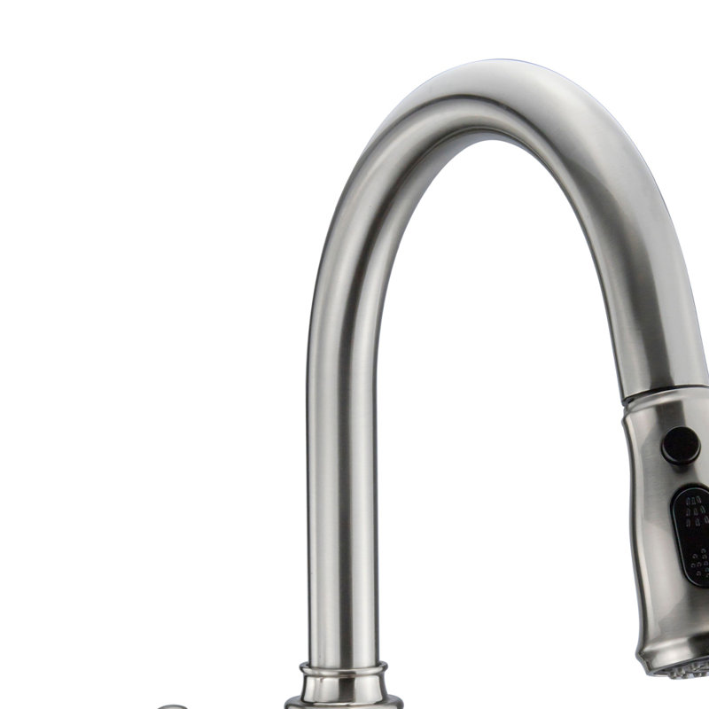 Robinet de cuisine rétractable à poignée simple