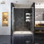 Porte de douche coulissante simple encadrée l 60 "x H 72"-84790871