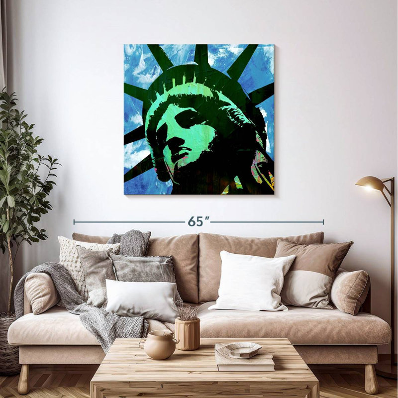 Nicci Lady Liberty I, 39" H x 39" W