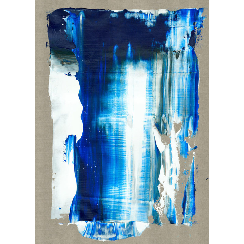 Blur 31 Print by Ngo, PC, 40" H x 28.5" W, Gold Framed Canvas