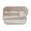 Breyon Plastic 5 Compartment Makeup Organiser
