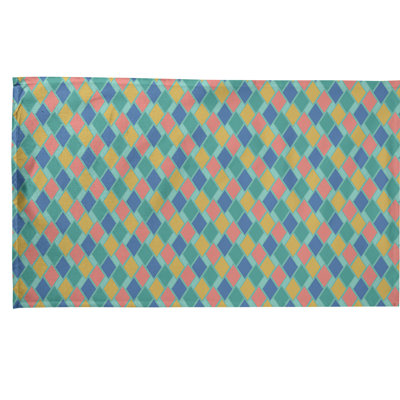 Serviette de thé rétro diamants Mcguigan