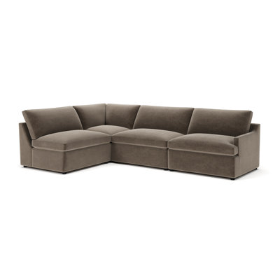 Canapé modulaire rembourré 4 pièces Essex