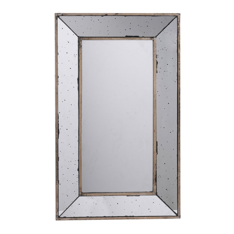 Miroir mural rectangulaire 16,5X24 "ou plateau décoratif