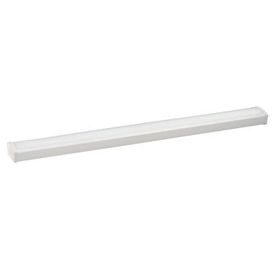 Plafonnier encastré 1 lumière à del rectangulaire simple 4 po La Mott