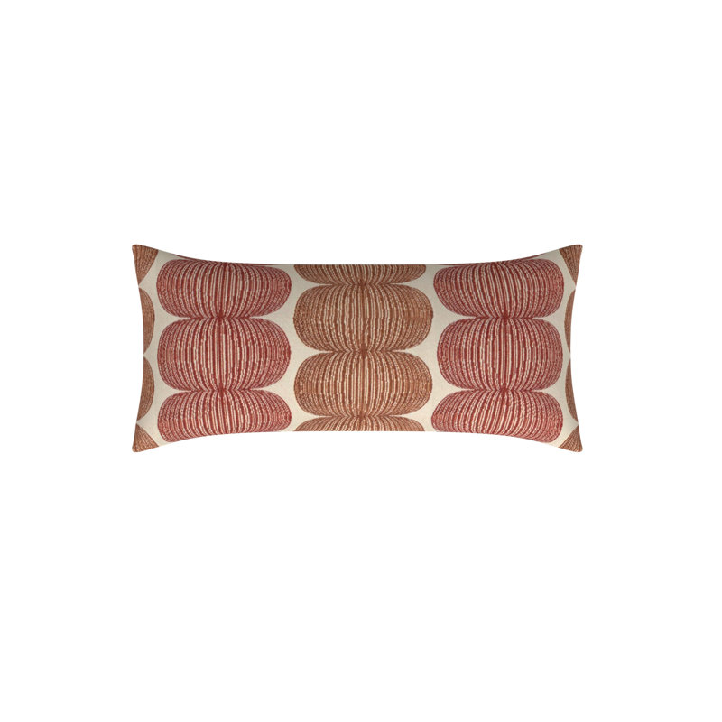 Canton Rectangular Pillow Cover & Insert, Snowcone, 12"H x 26"W