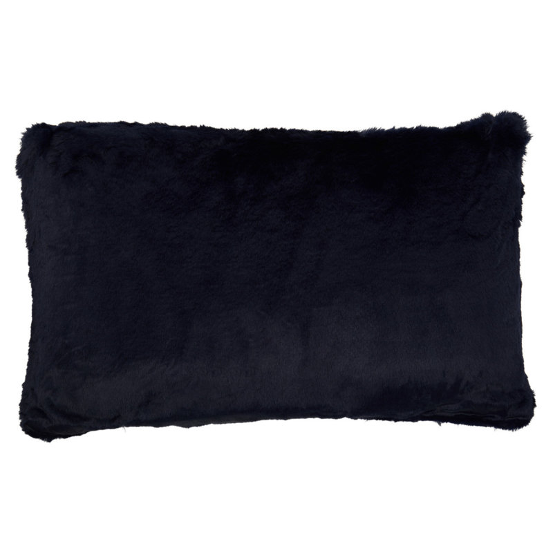 Adebare Rectangular Lumbar Cushion, Navy
