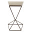 Aiden Cross Legs End Table
