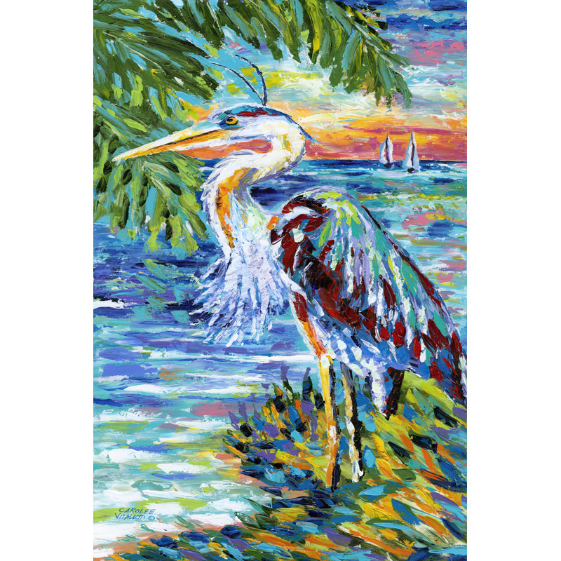 Beach Comber II by Carolee Vitaletti - No Frame Print on Canvas, 46cm H x 30cm W