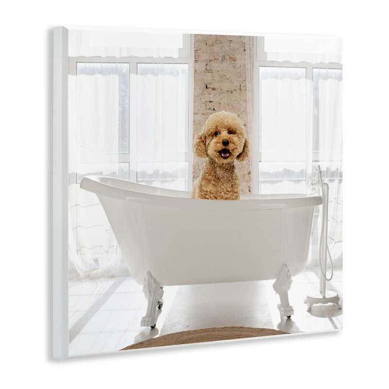 Plaque murale Happy Puppy in Bathaign, design par CAD Designs
