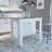 Cala Kitchen Island with Spacious Prep Table, 3 Open Storage Shelves, 4 Sturdy Legs and Comfortable Meal Prep Workstation Design for Modern, Functional and Organized Kitchen Island Table-2093198068