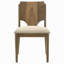 Chaise d'appoint rembourrée (ensemble de 2)