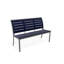 Banc de parc empilable aluminium Bazza-26076763-26076706