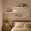 3 Pieces 80cm MDF & Thick Steel Bracket Floating Shelves